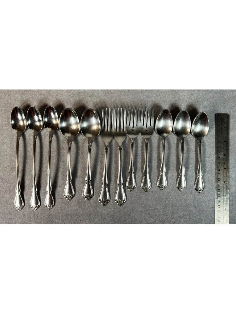 Oneida True Rose Mixed Spoons & Forks